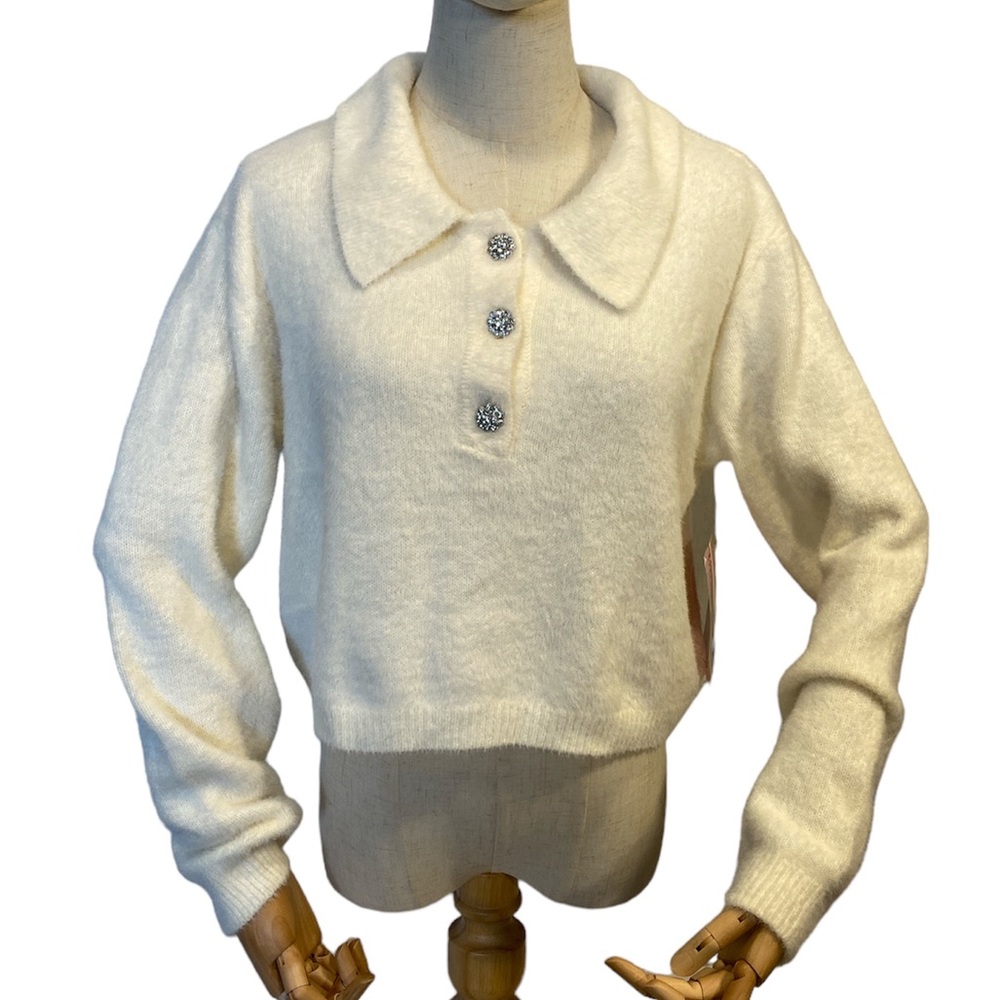 NWT Witty Fox Fluffy Sweater. Size XL